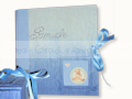 Album beb� azzurro con orsetto - cm 25,5 x 27,0