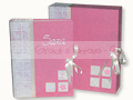 Beb� rosa con finestrelle rivestito in carta naturale cm 20,0x30,0